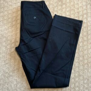 NEW Eddie Bauer Blakely Fit Black Trouser Pants